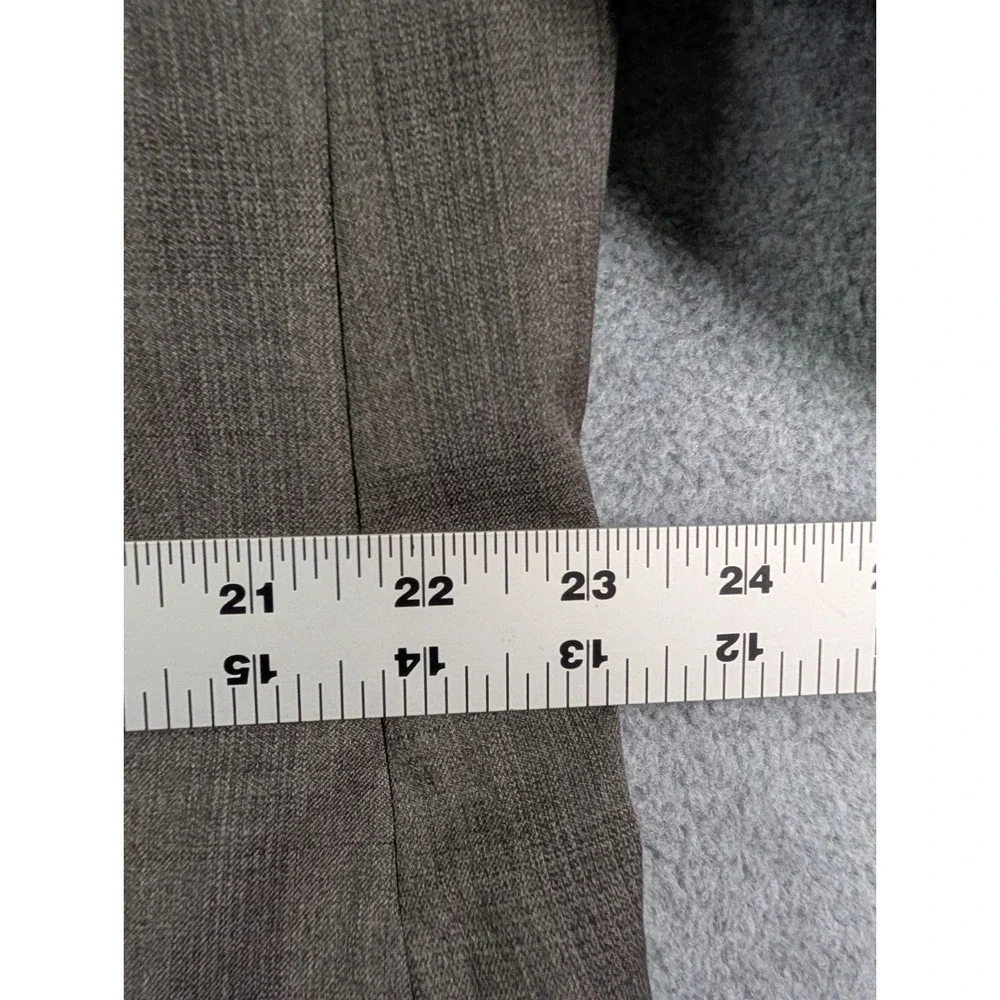 Joseph Abboud Men's 48R Gray Wool Blazer NWT Made USA Marzotto Super 120s Plaid